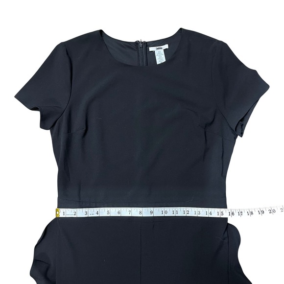 Barn III Jumpsuit Womens 10 Black Ruffle Split Leg‎ - Picture 10 of 12